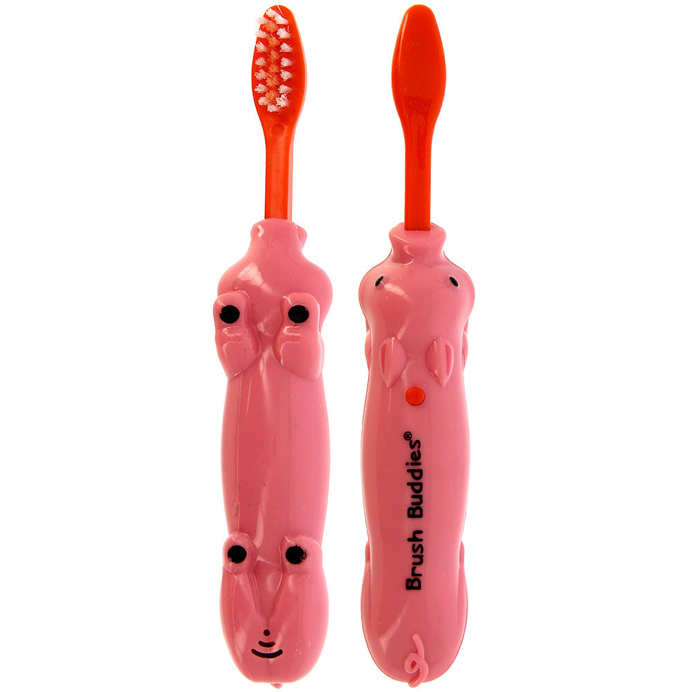 Brush Buddies Talkin Priscilla Piggles (Pig)Toothbrush- Orange