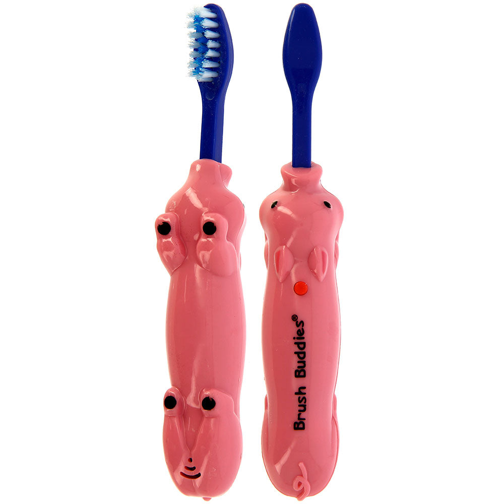 Brush Buddies Talkin Priscilla Piggles (Pig)Toothbrush- Blue