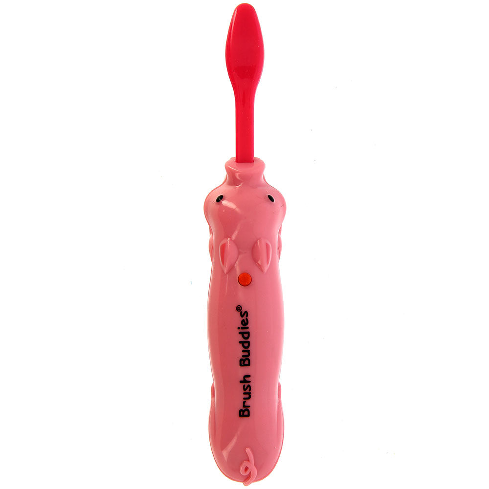 Brush Buddies Talkin Priscilla Piggles (Pig)Toothbrush- Red