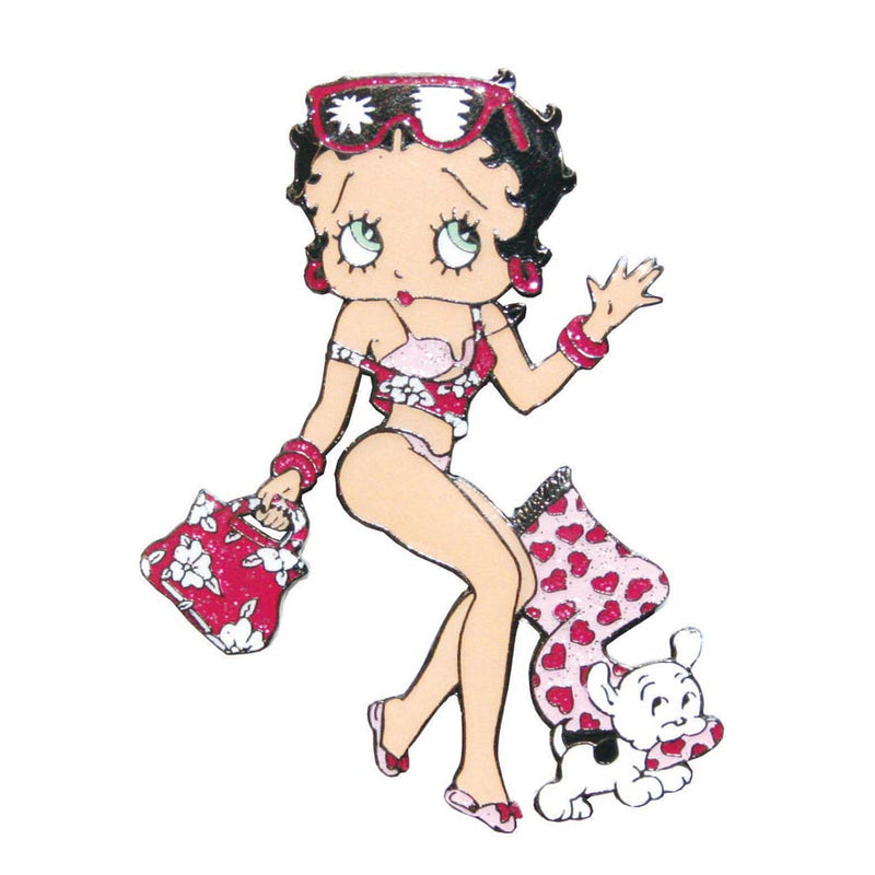 Betty Boop Lapel Pin (Beach Babe, Bubble Bath, Bunny)
