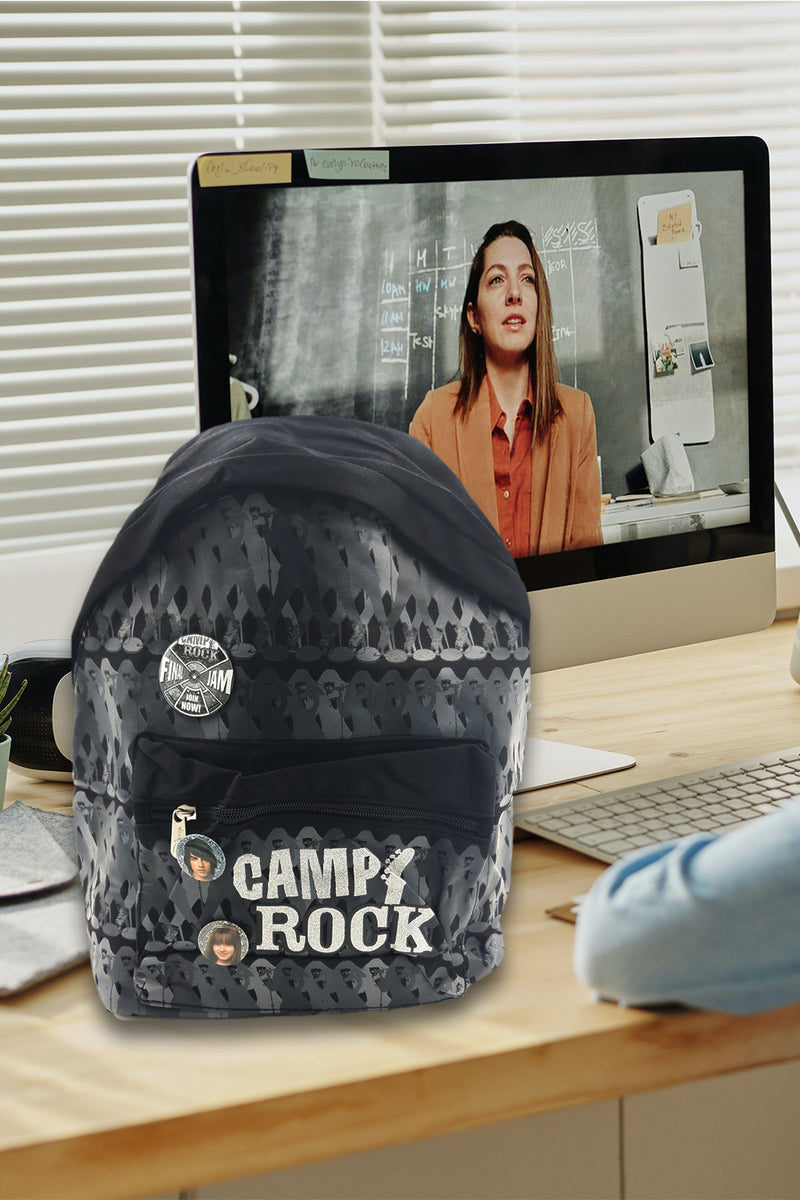 Camp Rock Black Backpack