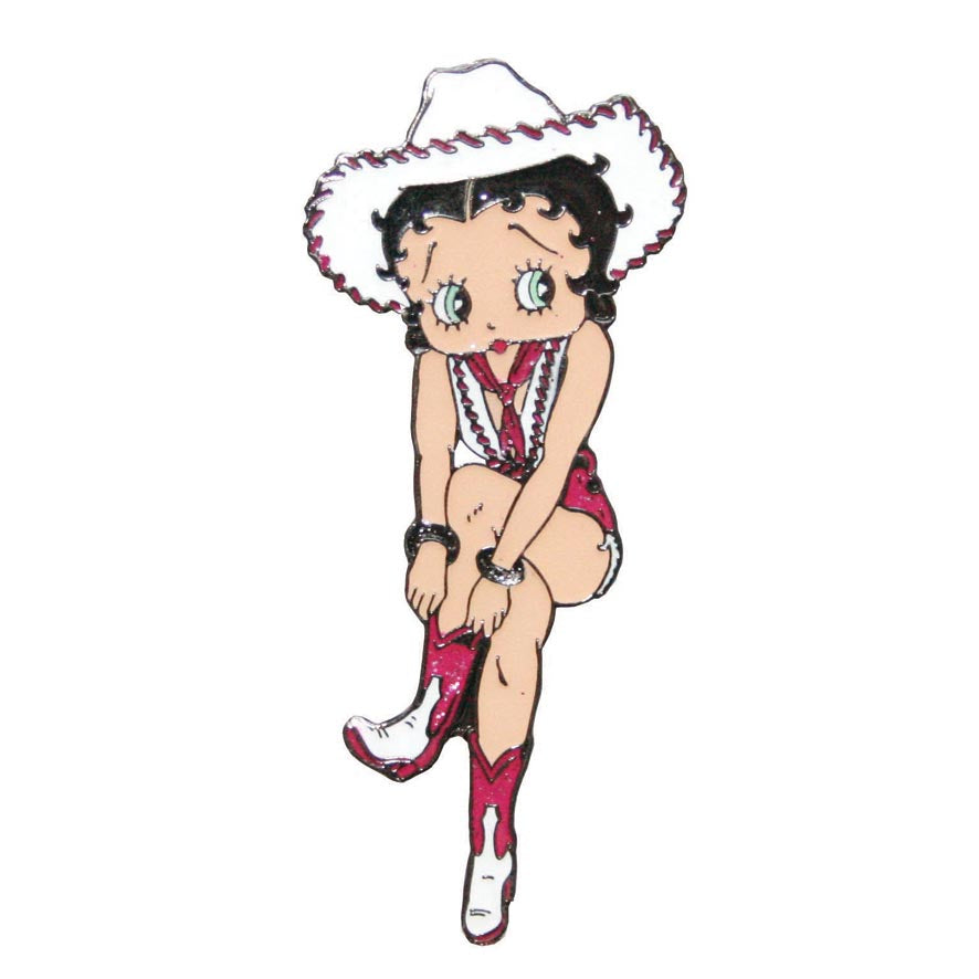 Betty Boop Lapel Pin Cowgirl