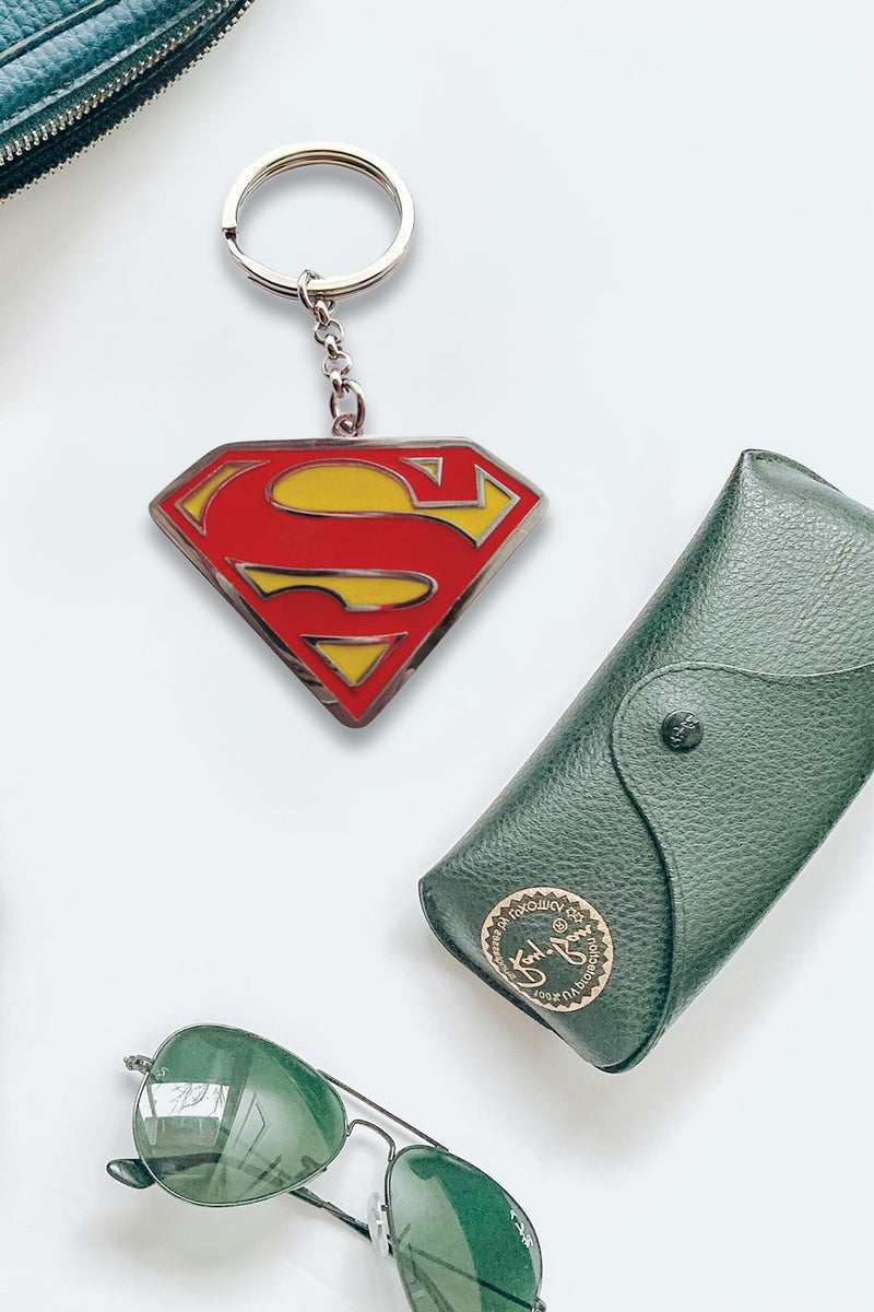DC Superman Logo key ring