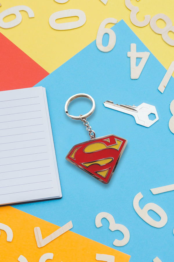 DC Superman Logo key ring