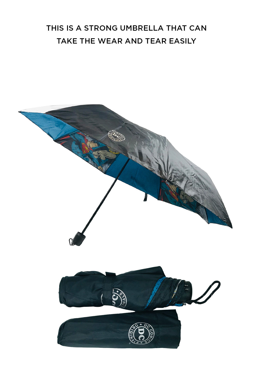 DC Vintage Comic Justice Umbrella