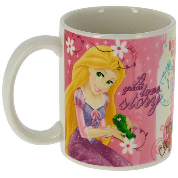 Disney Princess Ceramic Mug is a beautiful mug with images of Ariel, Cinderella and Rapunzel in one mug with lovely quote for your princess. It is microwave and dishwasher safe and made of ceramic.Exclusively Available at Reliance Gifts www.reliancegifts.co.uk