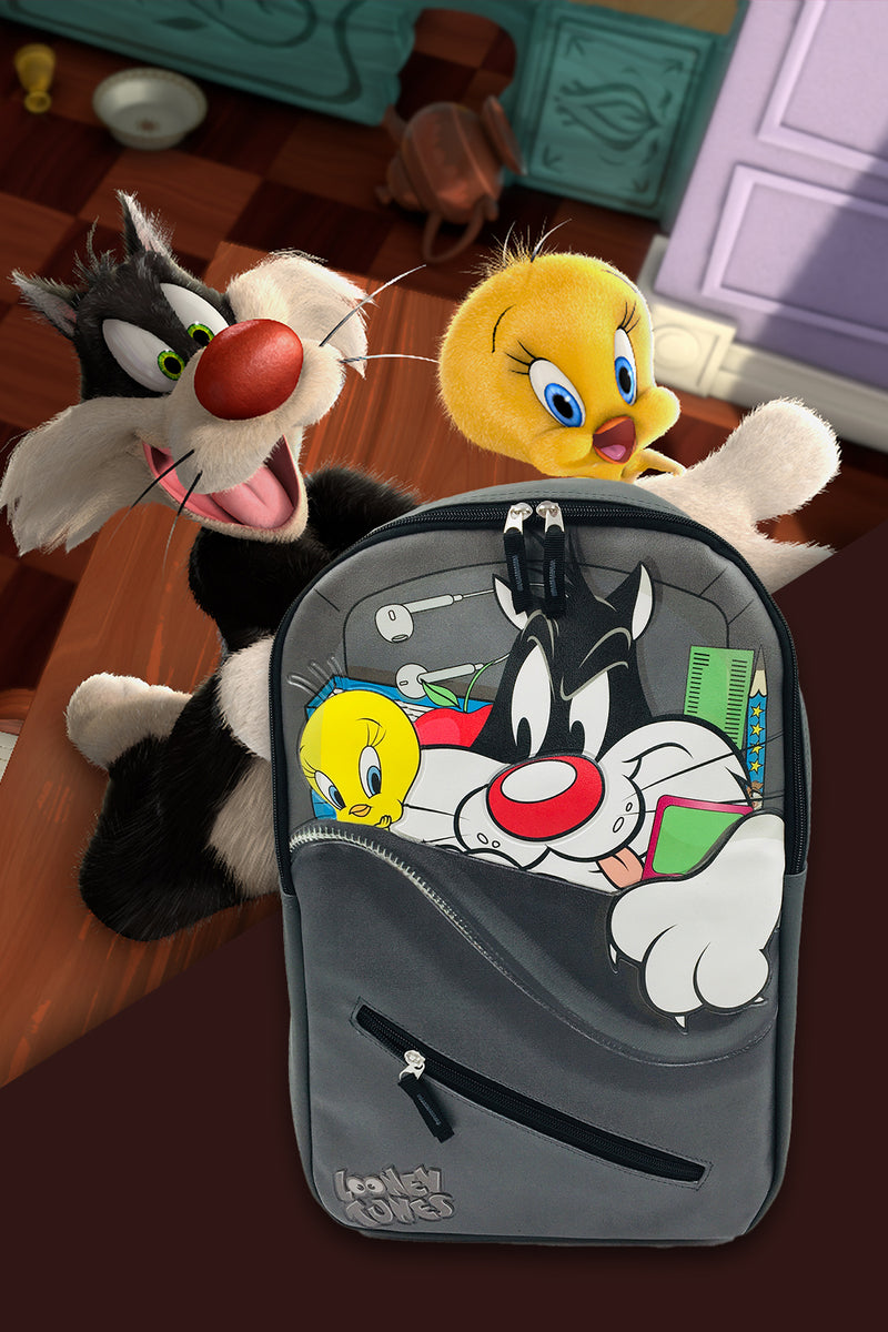 Sylvester & Tweety Adult PU Printed Backpack