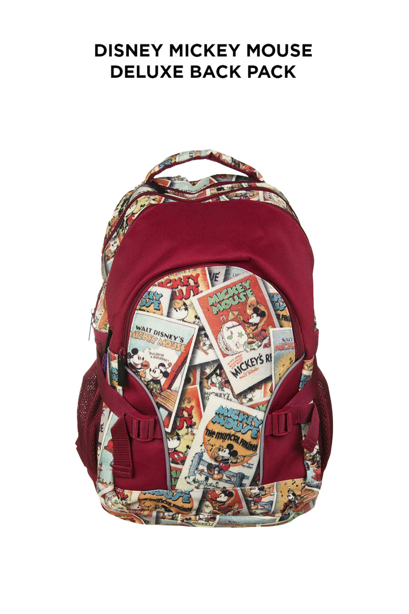 Disney Mickey Mouse Deluxe Back Pack