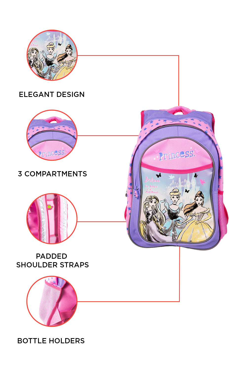 Disney Urban Turtle Princess Back Pack