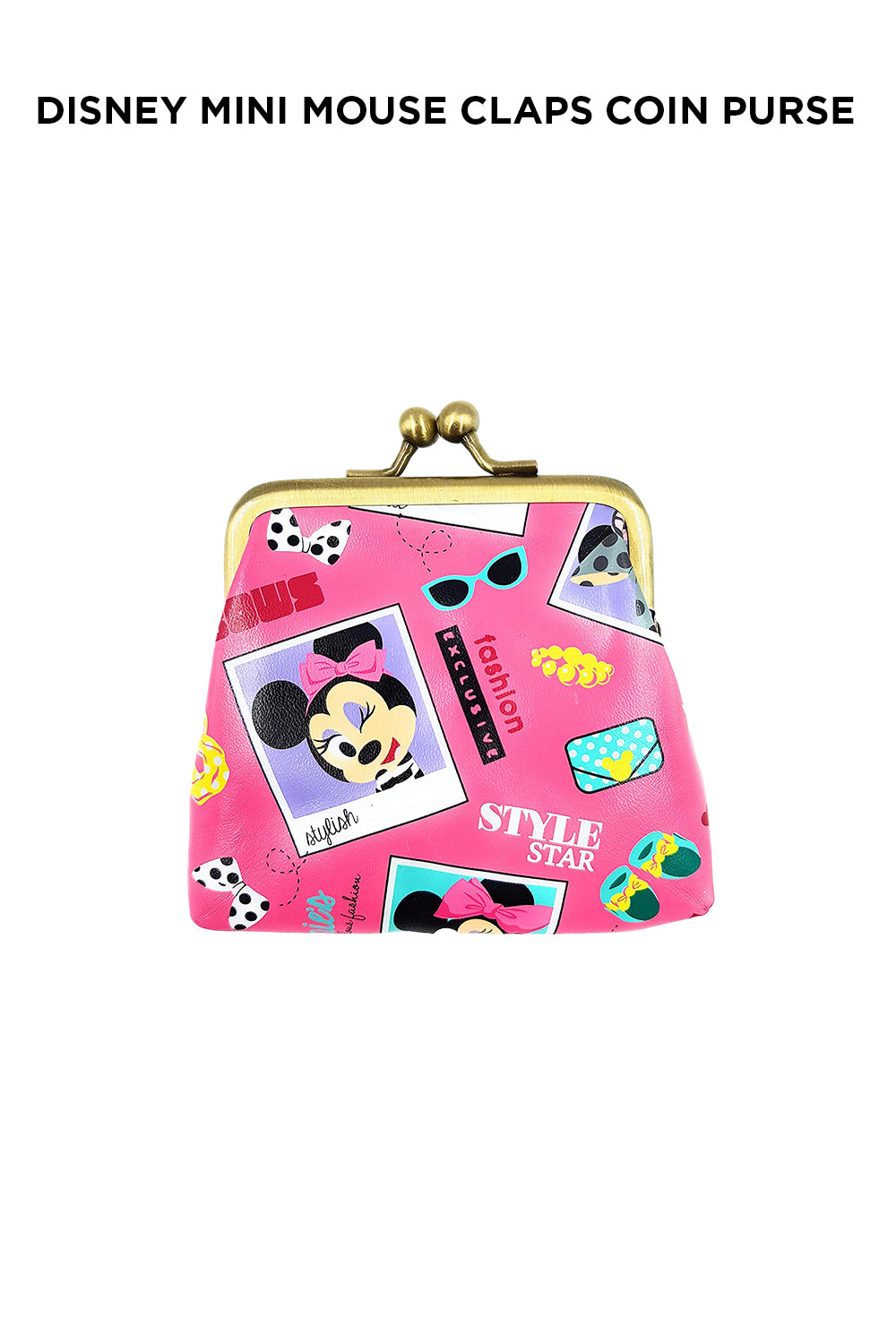 Disney Mini Mouse Claps Coin Purse