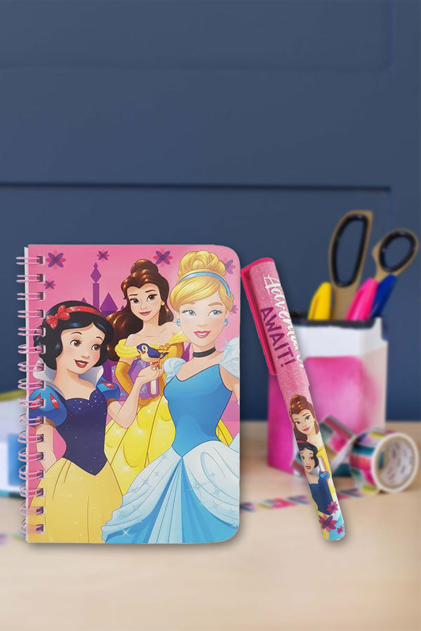 Disney Princess Notepad & Pen A6