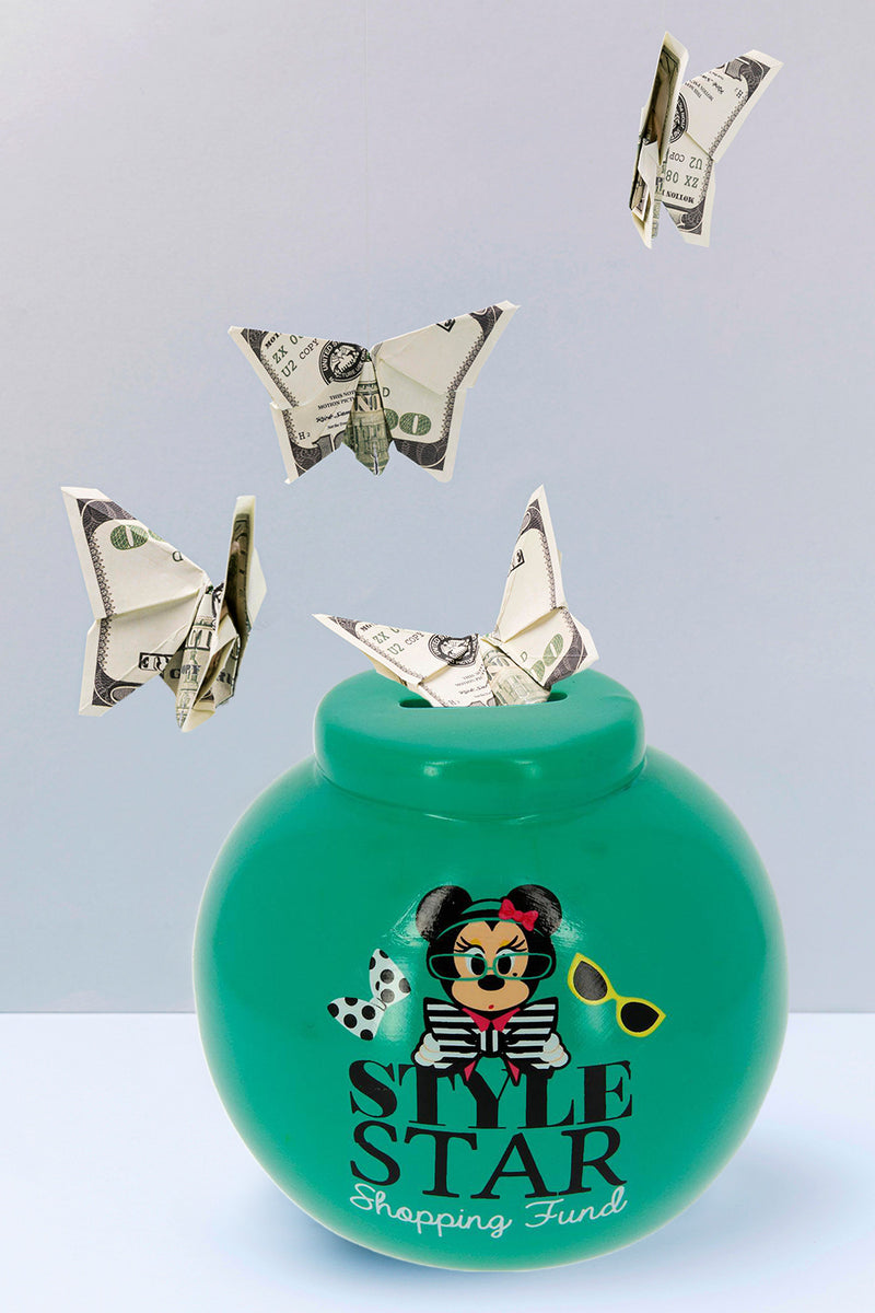 Disney Fashion Star Minnie Minnie Mouse Money Pot