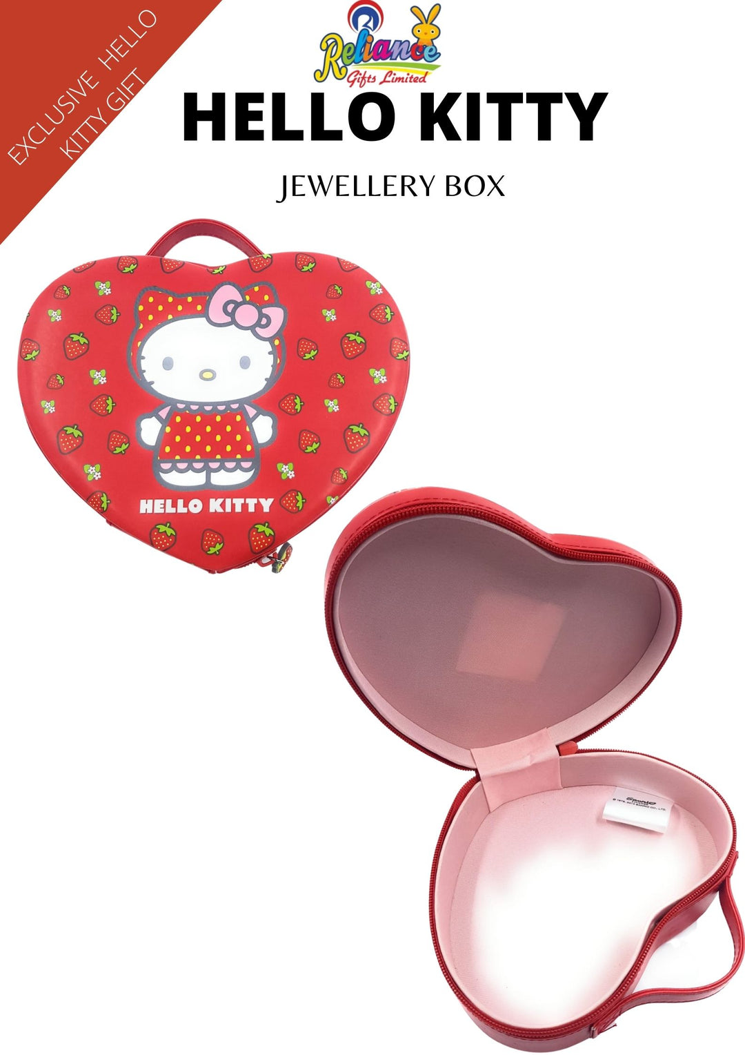 Hello Kitty Storage Box-Jewellery Box (Strawberry)