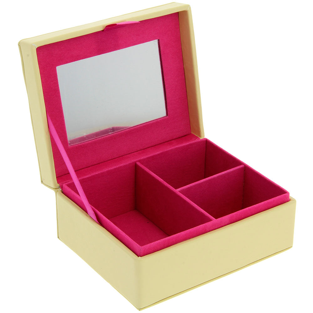 Hello Kitty - Vintage Bloom Jewellery Box is a lovely jewellery box with Kitty in a vintage look with flower and butterfly and a pink dress with Hello Kitty written at the bottom. Exclusively Available at Reliance Gifts www.reliancegifts.co.uk