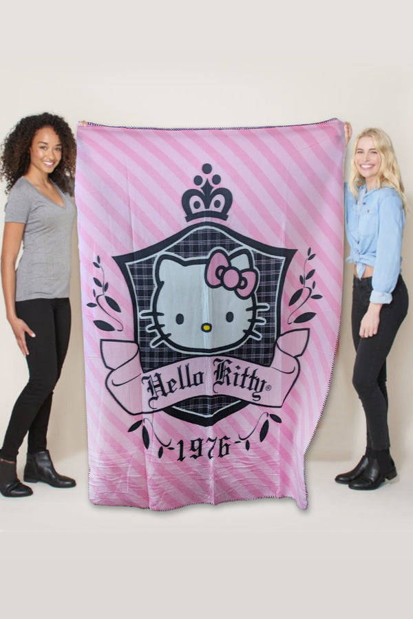 Hello Kitty Prep 1976 Fleece Blanket