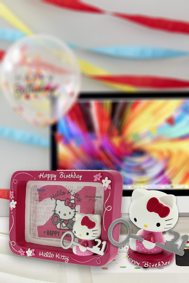 Hello Kitty "21st Birthday "Ceramic Gift Set