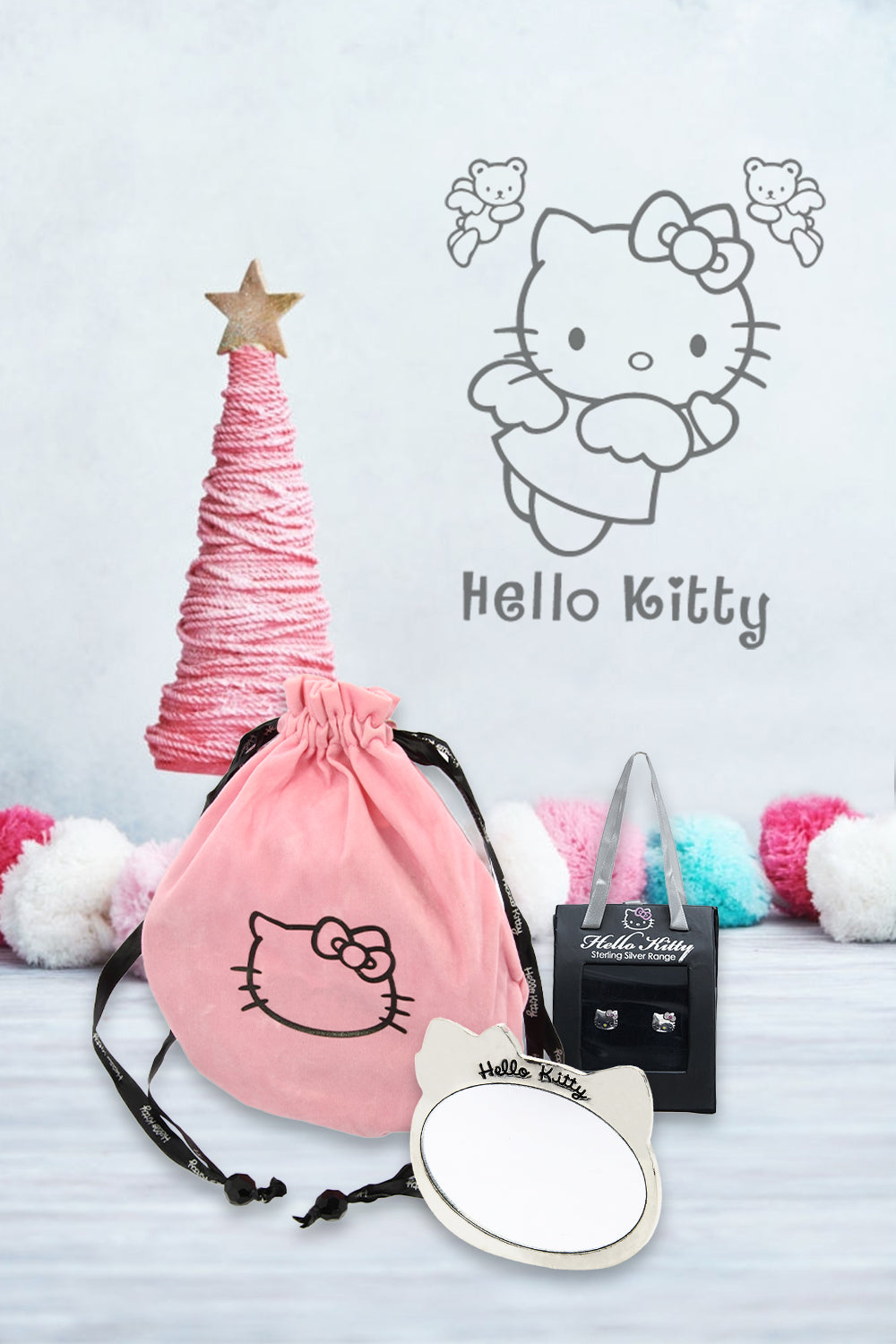 Hello Kitty Austrian Crystal Style Gift Set