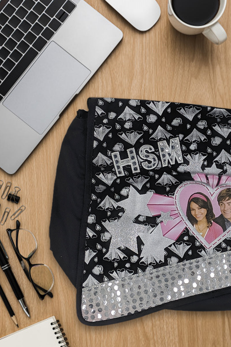 High School Musical Black Shoulder Bag