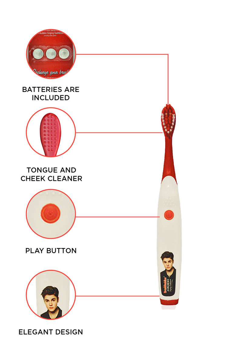 Justin Bieber singing toothbrush (Boyfriend)