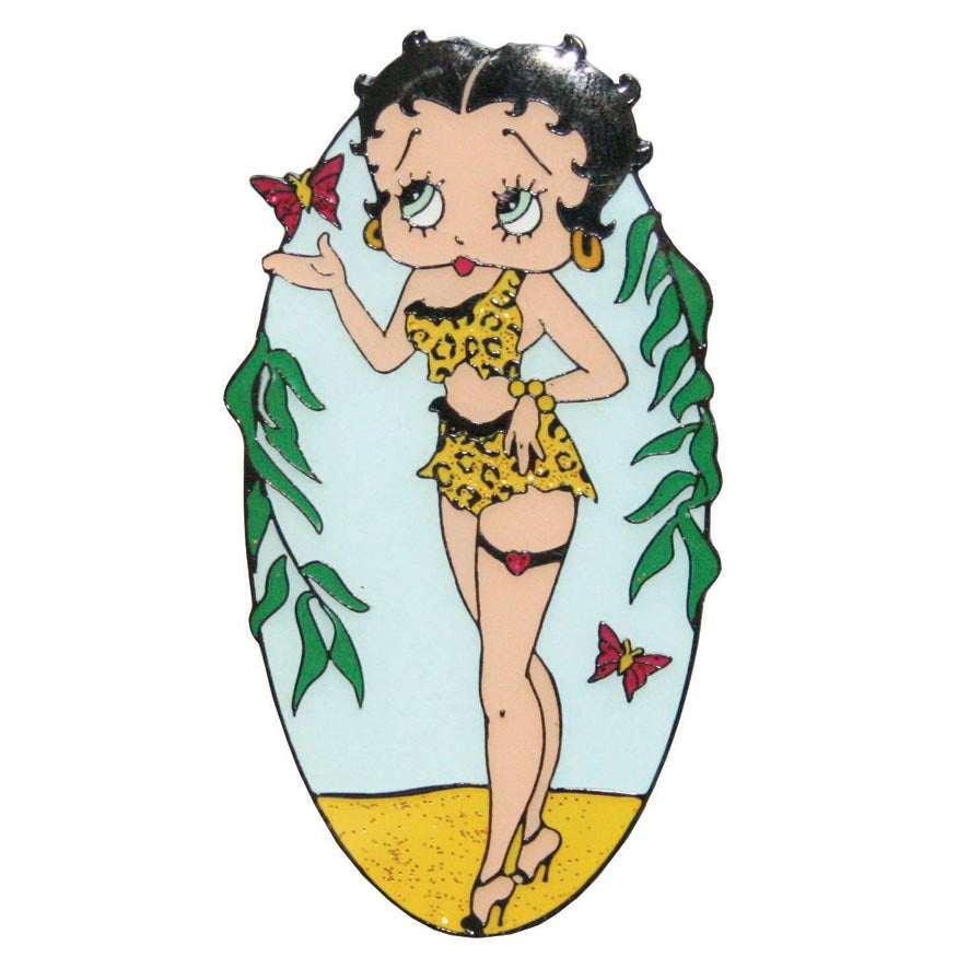 Betty Boop Lapel Pin - Jungle