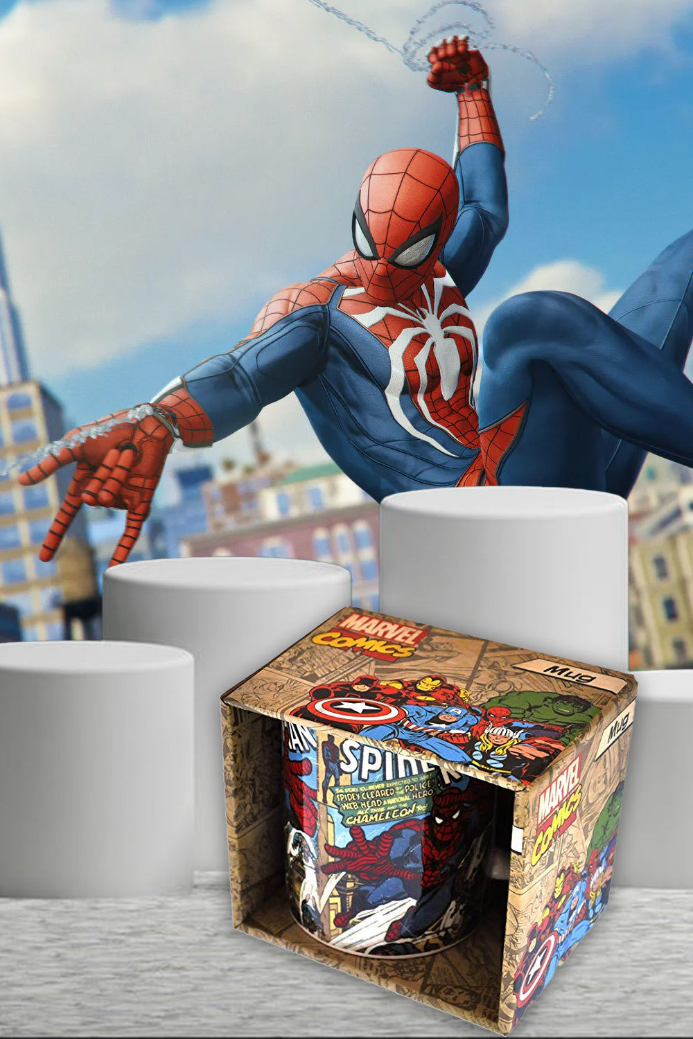 Marvel Comic Spiderman Mug