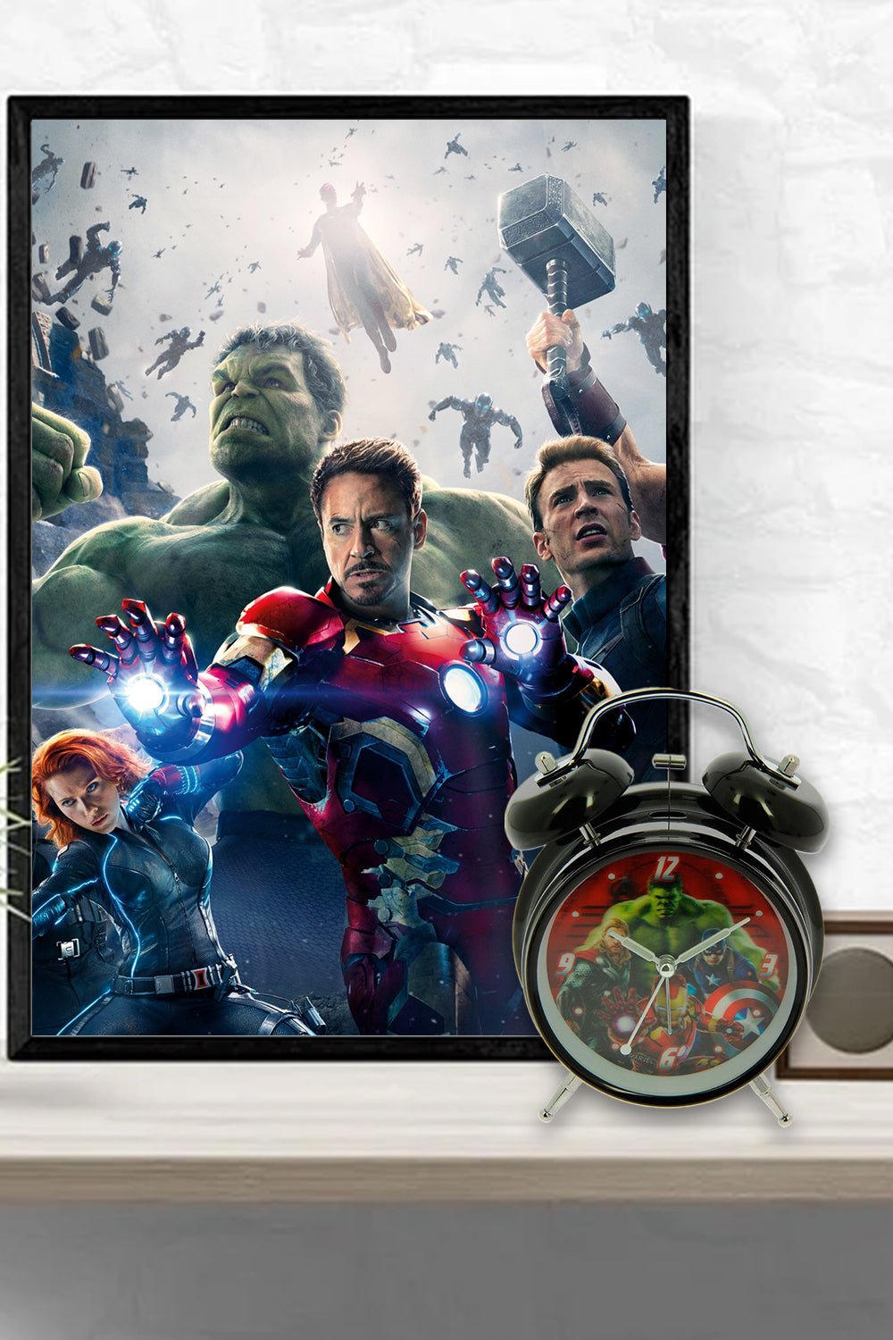 Marvel Avengers Age Of Ultron 3D Alarm Clock