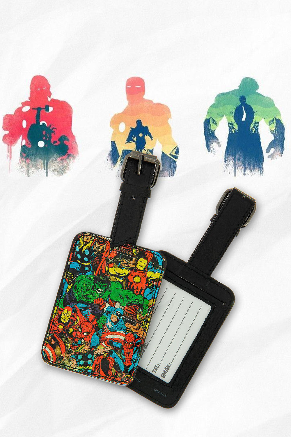 Marvel Multi Character Luggage Tag