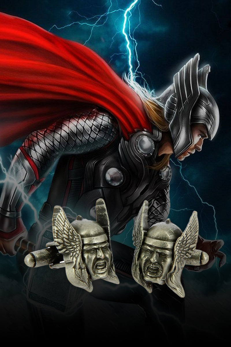 Marvel Comics Men’s Super Hero Thor 3D Cufflinks with gift box