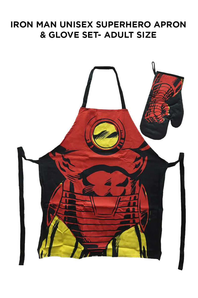 Marvel Superhero Apron and Glove Set