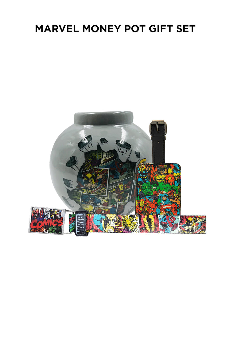 Marvel Money Pot Gift Set