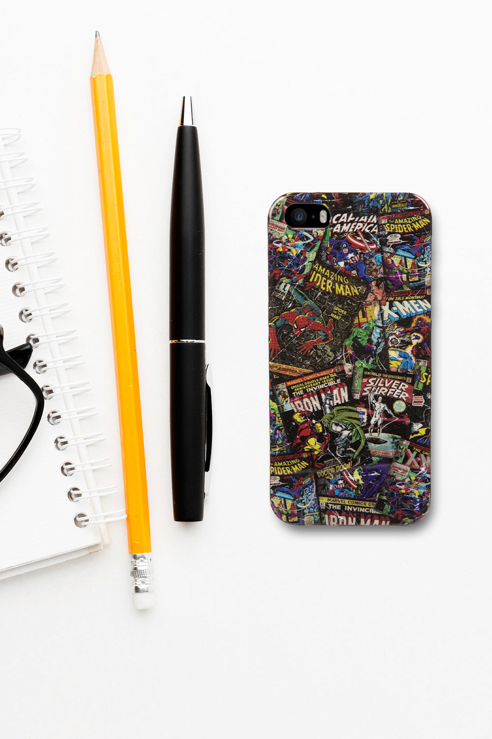 Marvel Black iPhone 5/5s Case