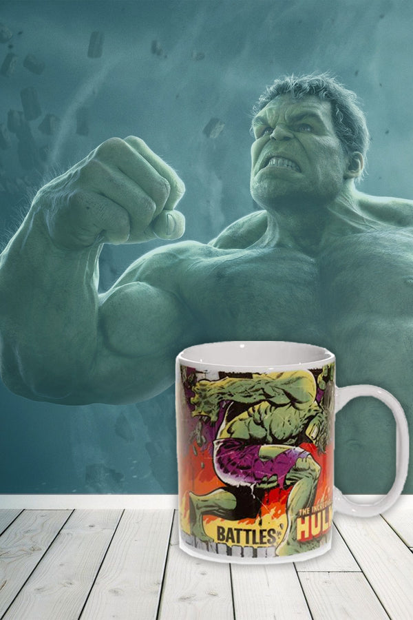 Marvel Comic Close up Hulk Ceramic Mug