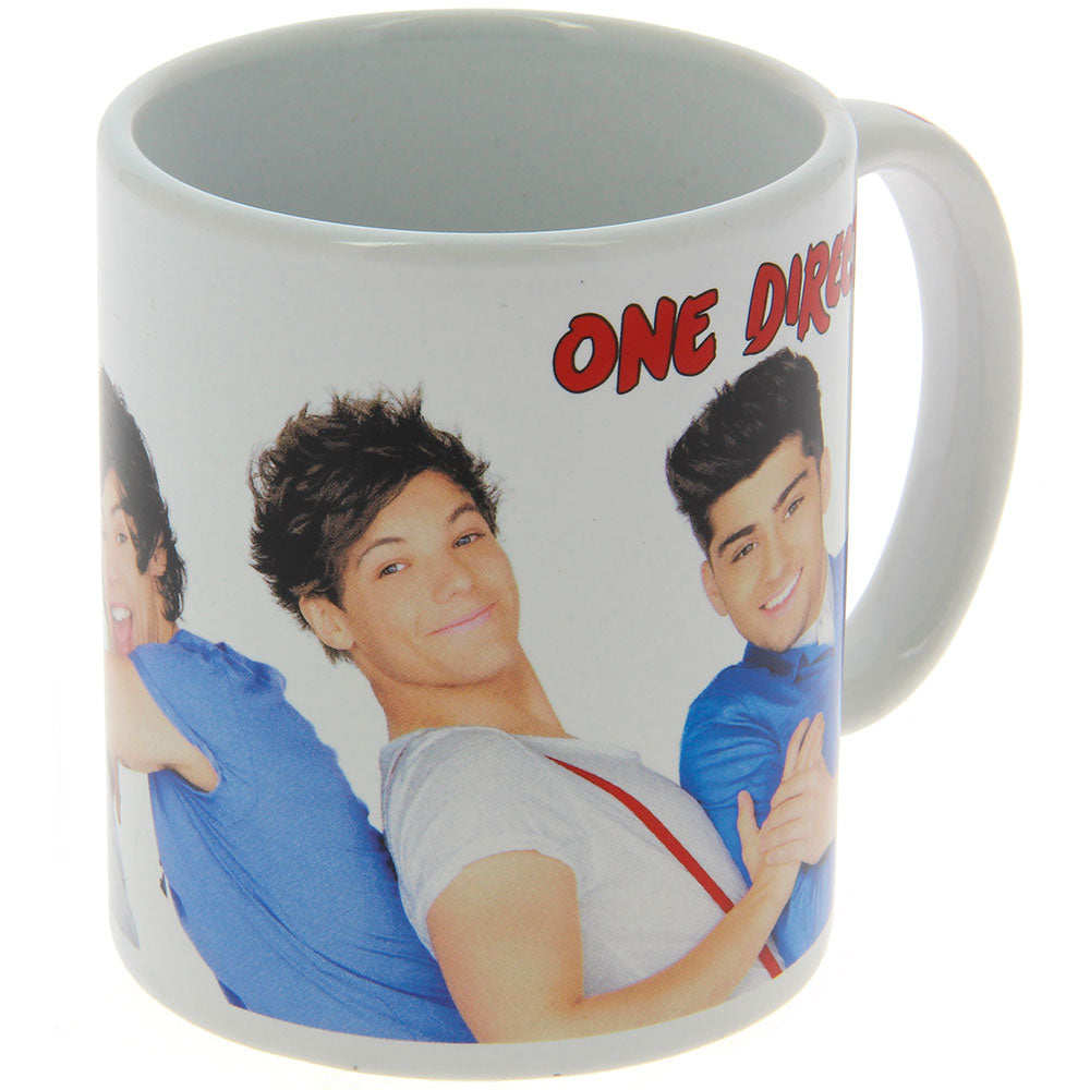 One Direction Red and Blue Ceramic Mug