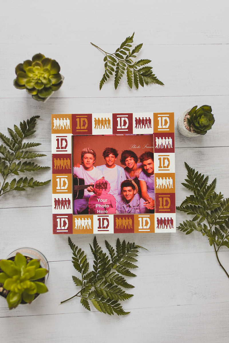 One Direction gold photo frame