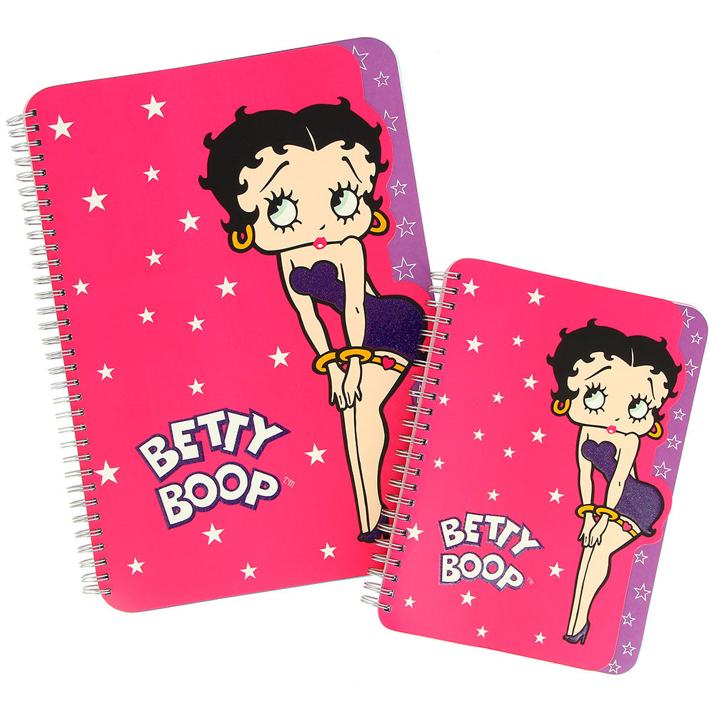 Betty Boop Star Struck Notebook Set A4 & A5