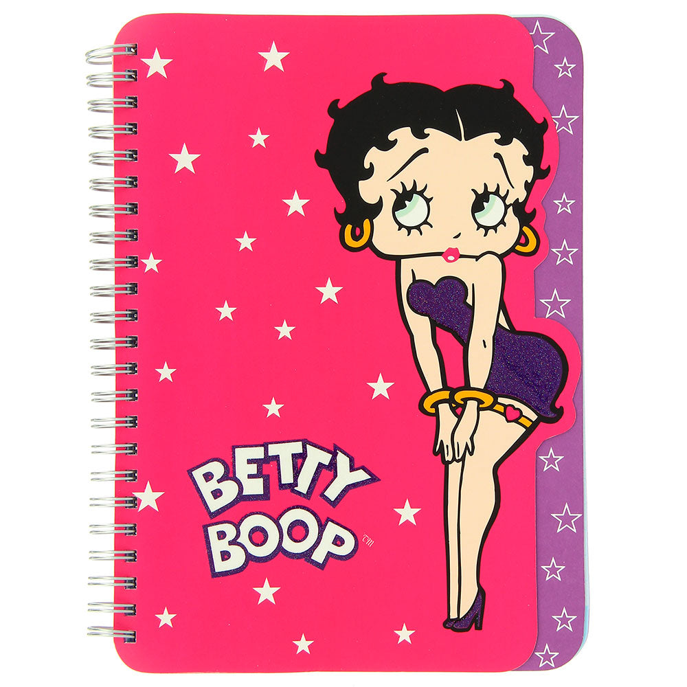 Betty Boop Star Struck A5 Spiral Note Book