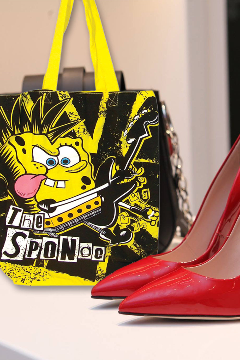 Sponge Bob Rocker Tote Bag