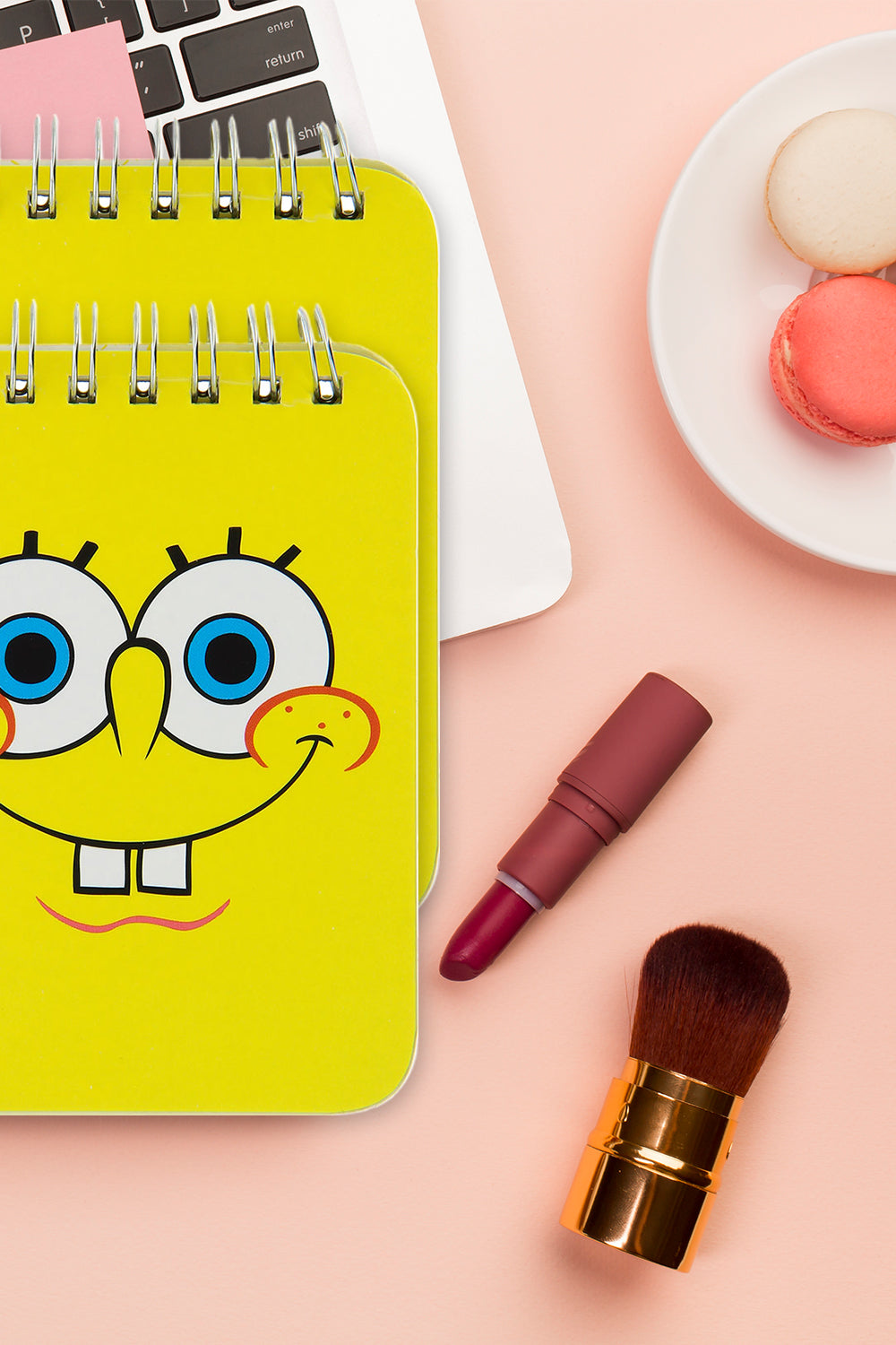 SpongeBob square pants writing pad (Blushing)