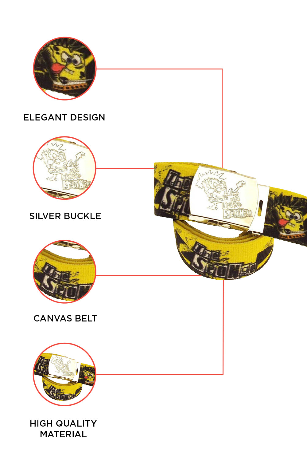 Sponge Bob Rocker Belt