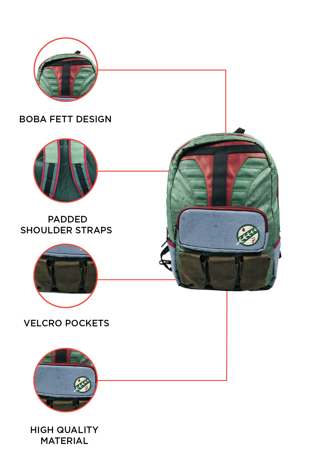 Star Wars Boba Fett Backpack