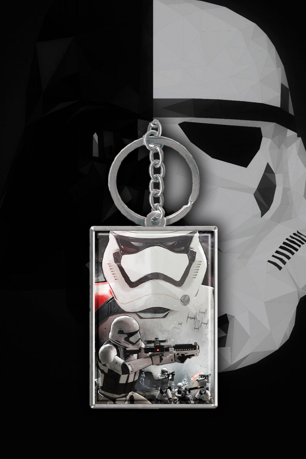 Star Wars Storm Trooper Lenticular Key ring