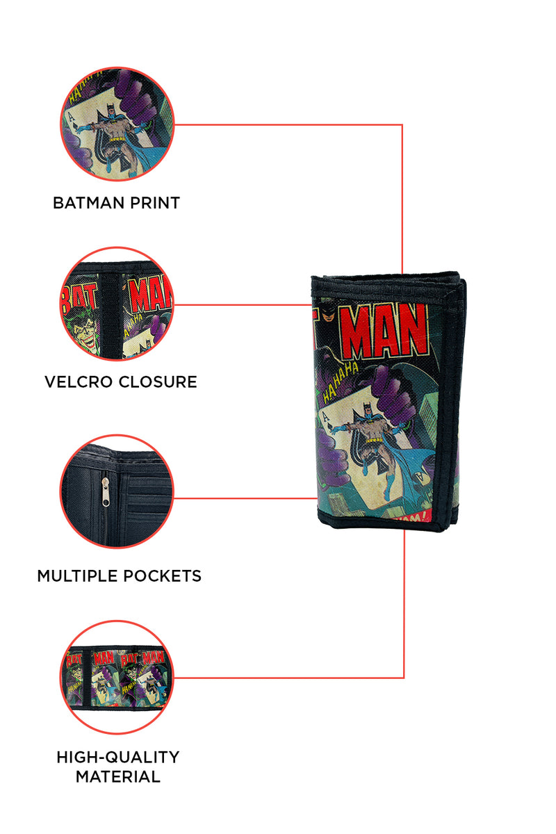 DC Batman Velcro Wallet