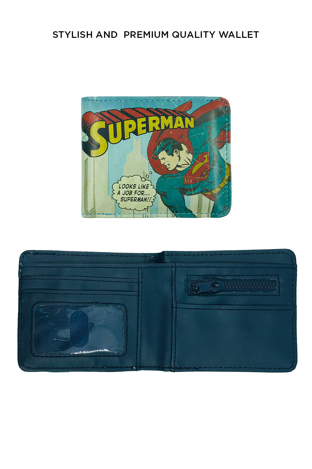 Vintage Superman Wallet in a Gift Box