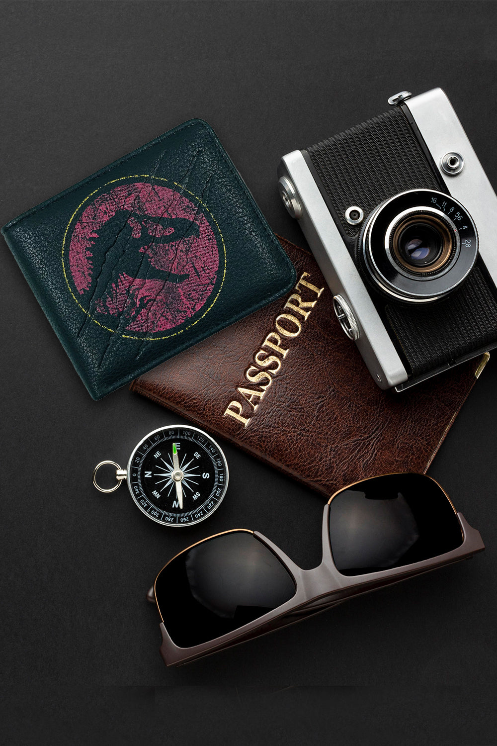 Jurassic World High Aggression Debossed PU Wallet