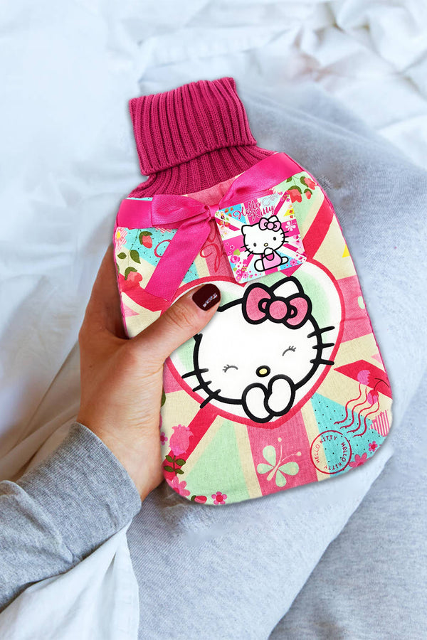 Hello Kitty Blossom Dreams hot water bottle & Cover set – 2Ltr