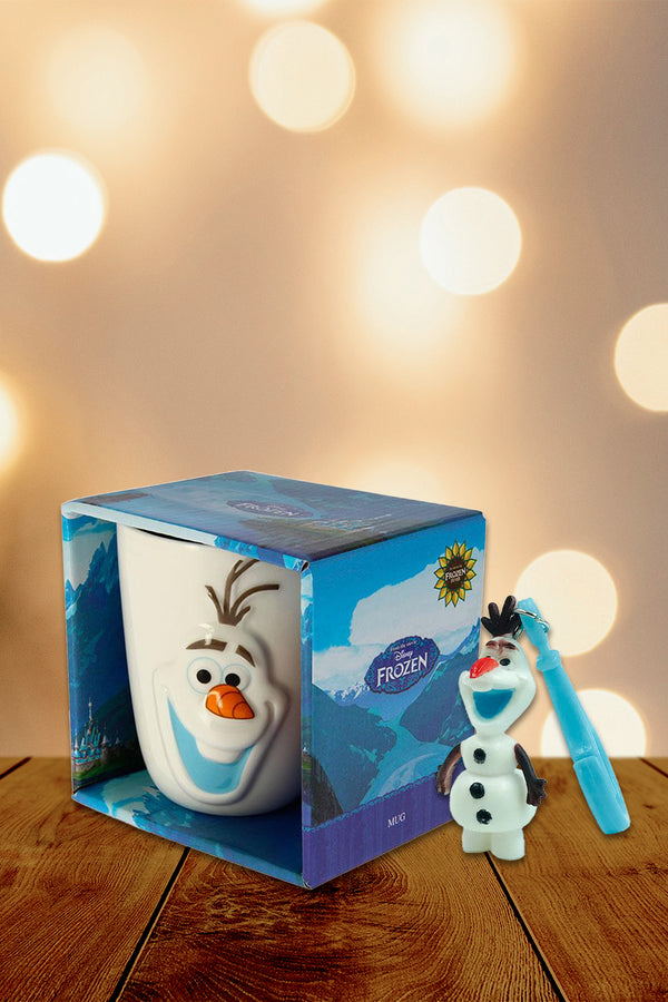 Disney Frozen Olaf Mug and Keyring Gift Set