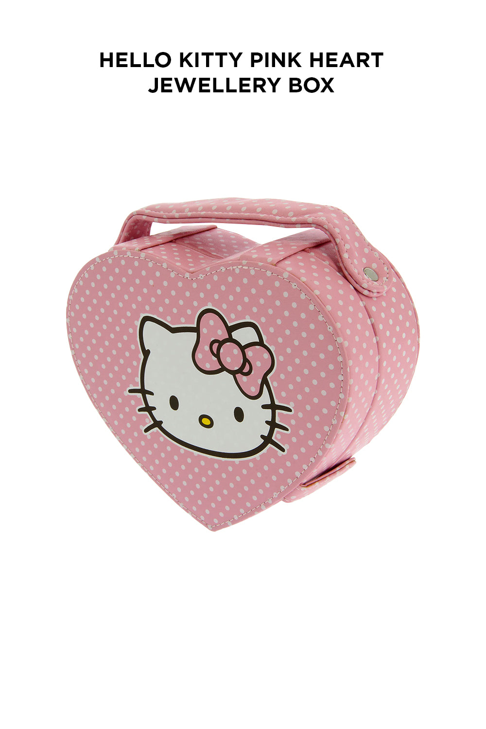 Hello Kitty Pink Heart Jewellery Box