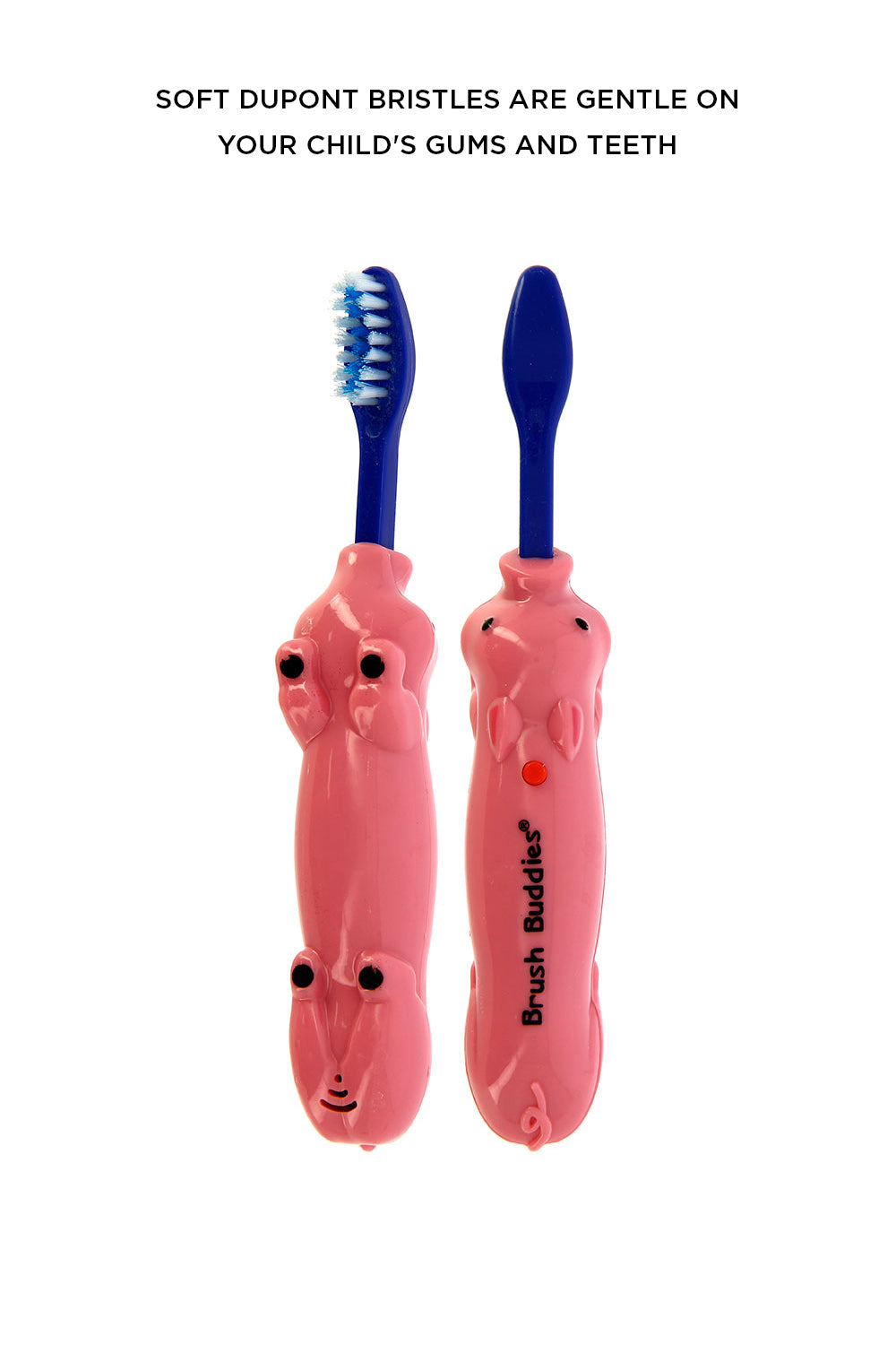 Brush Buddies Talkin Priscilla Piggles (Pig)Toothbrush- Blue