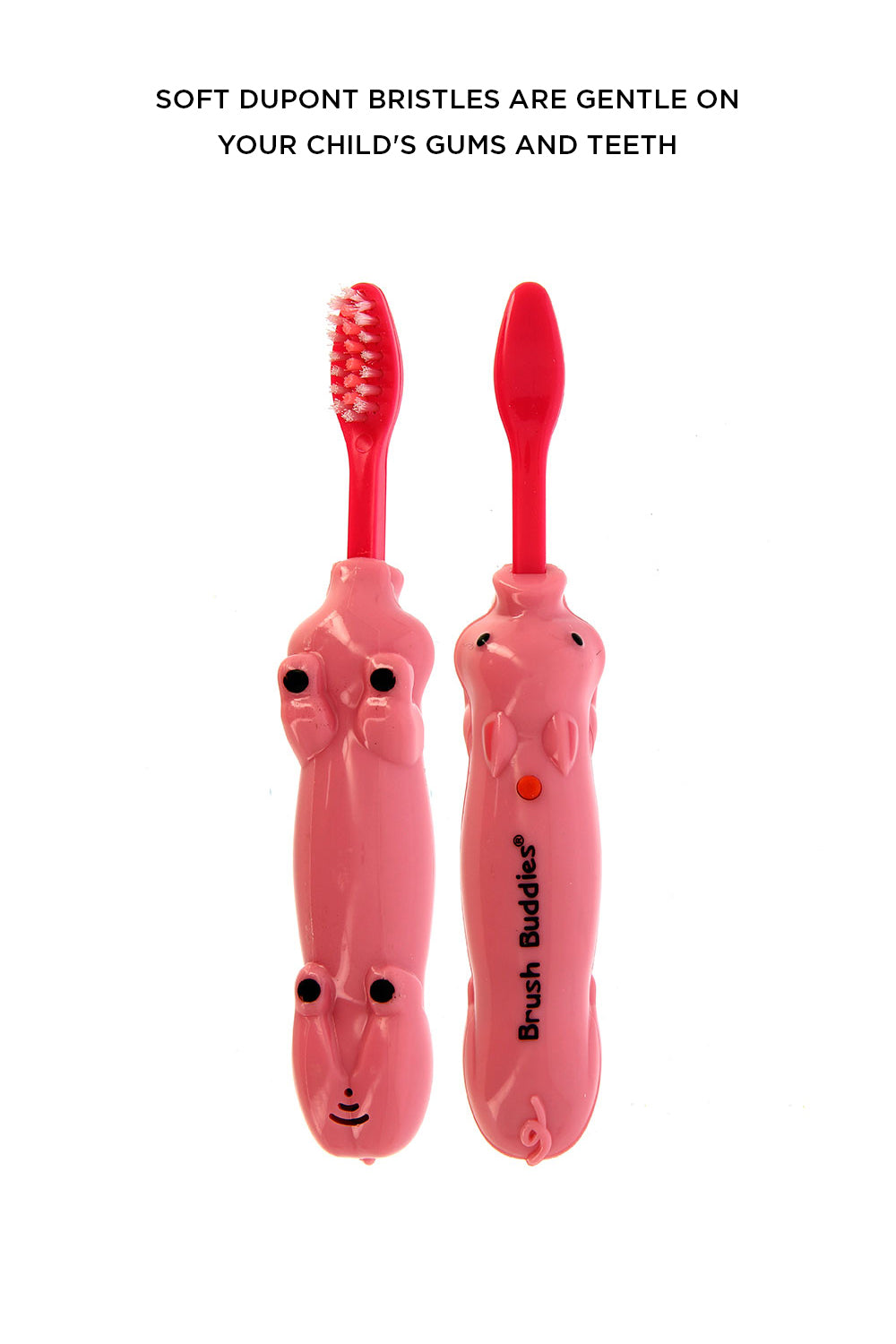 Brush Buddies Talkin Priscilla Piggles (Pig)Toothbrush- Red