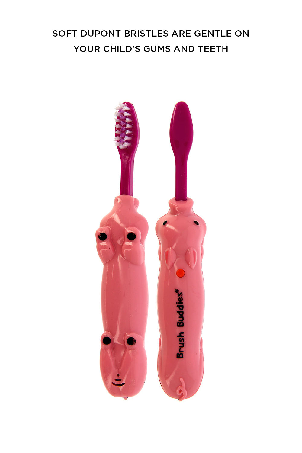 Brush Buddies Talkin Priscilla Piggles (Pig)Toothbrush- Pink